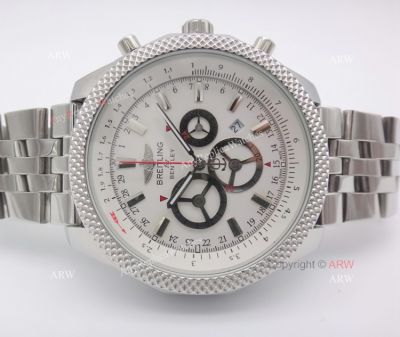 Breitling for Bentley Motors White Face Replica Watch